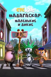 Постер Мадагаскар: Маленькие и дикие 2020