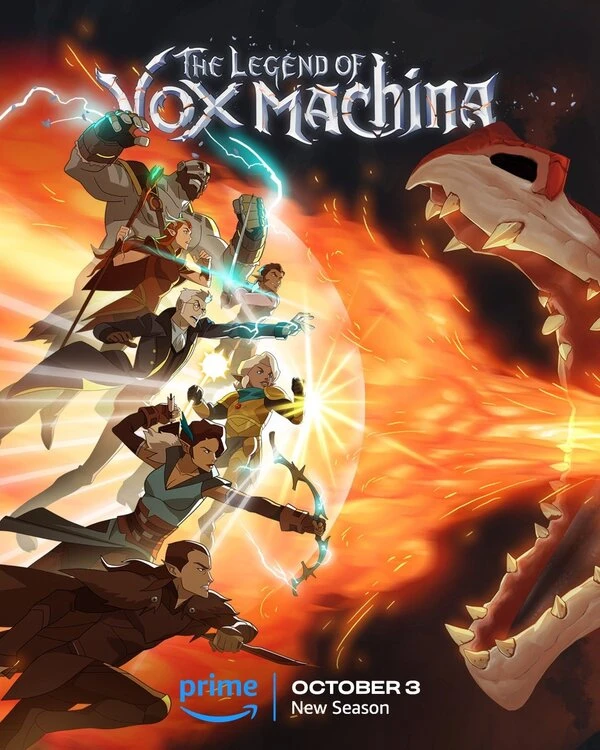 Легенда о Vox Machina 2022 постер