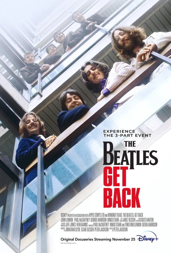 The Beatles: Get Back 2021 постер