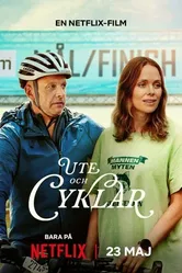 Постер Ute och cyklar