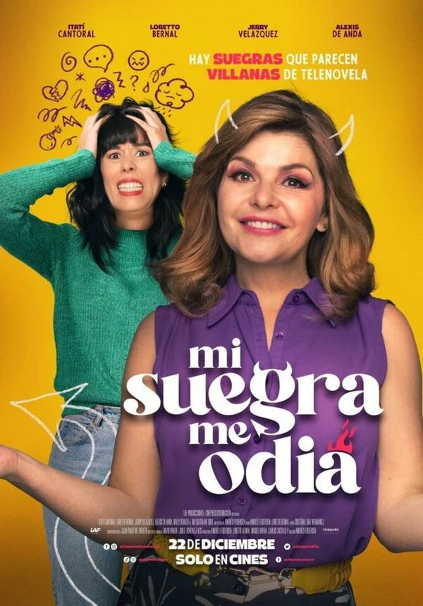 Mi suegra me odia постер
