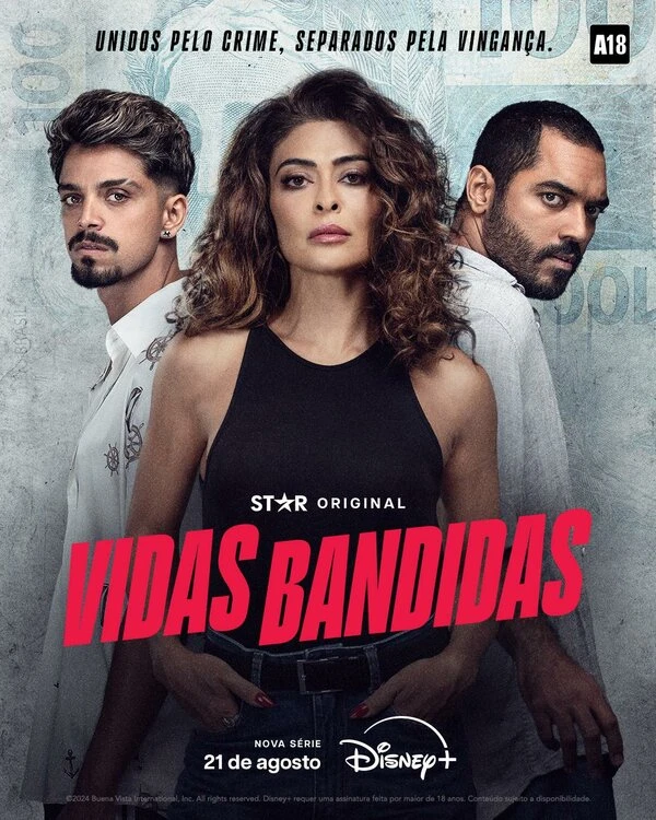 Vidas Bandidas постер