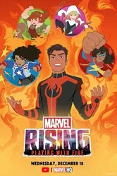 Постер Восход Marvel: Игра с огнём