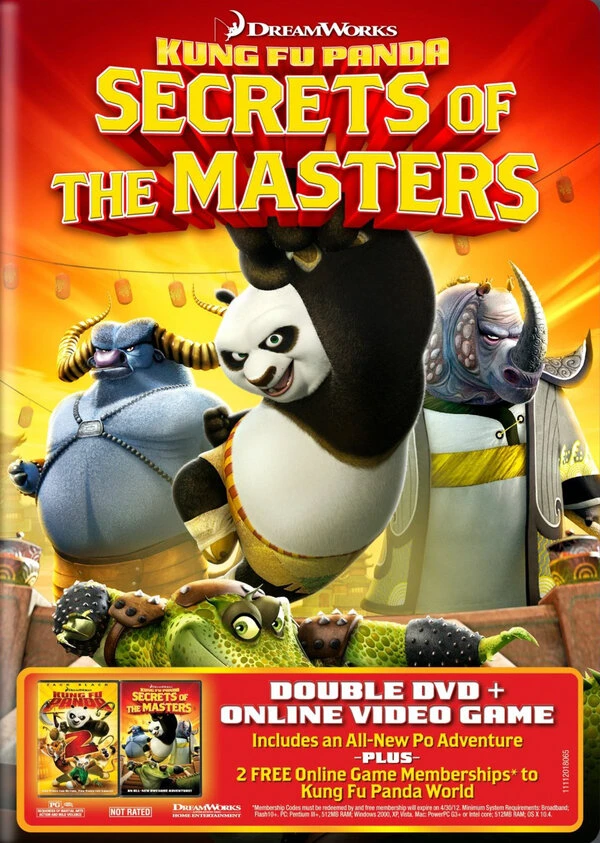 Кунг-Фу Панда: Секреты мастеров 2011 постер