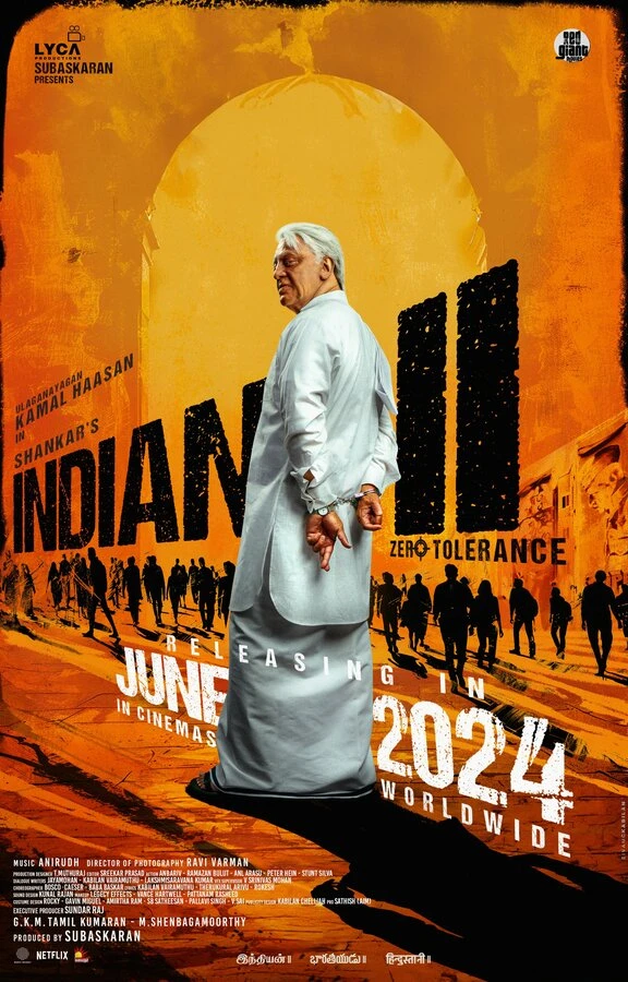 Индиец 2 2024 постер