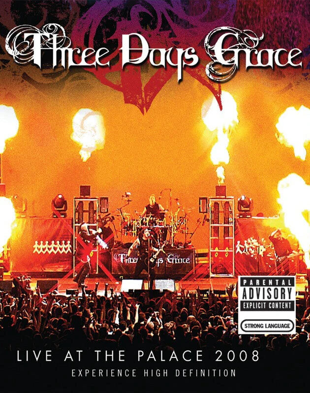 Three Days Grace: Live at the Palace 2008 постер