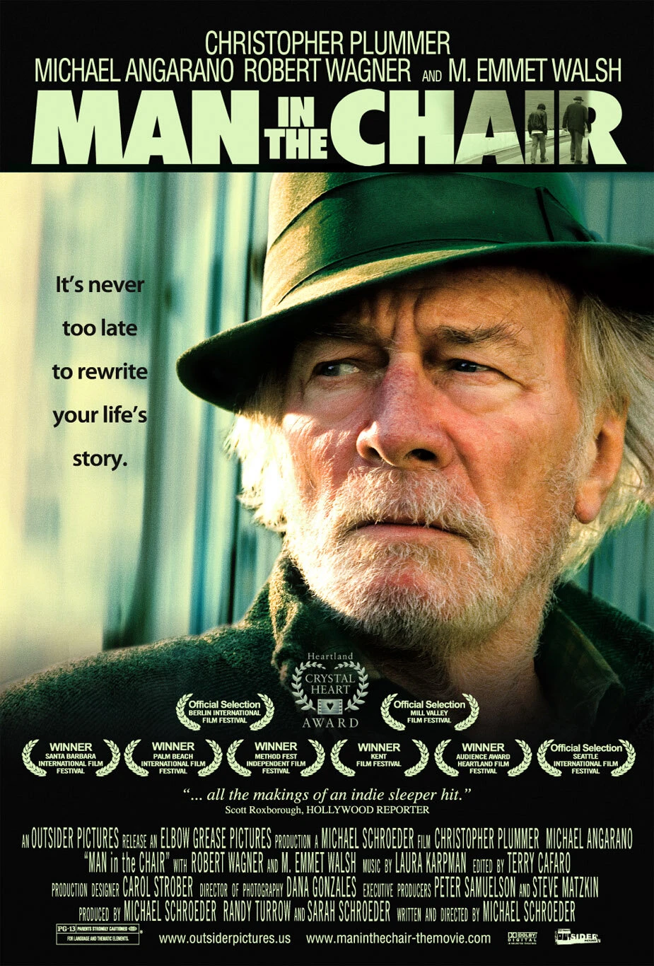 Человек в кресле 2007 постер