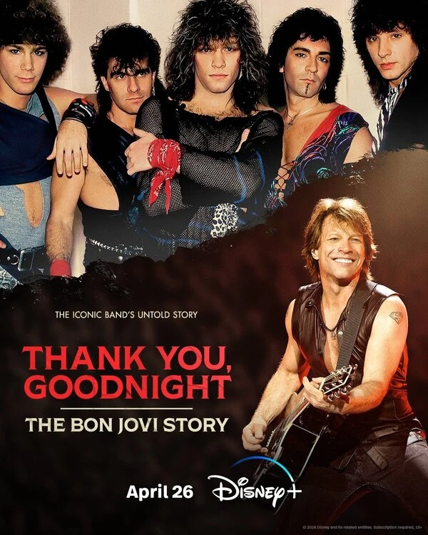 Спасибо и доброй ночи: История Bon Jovi 2024 постер